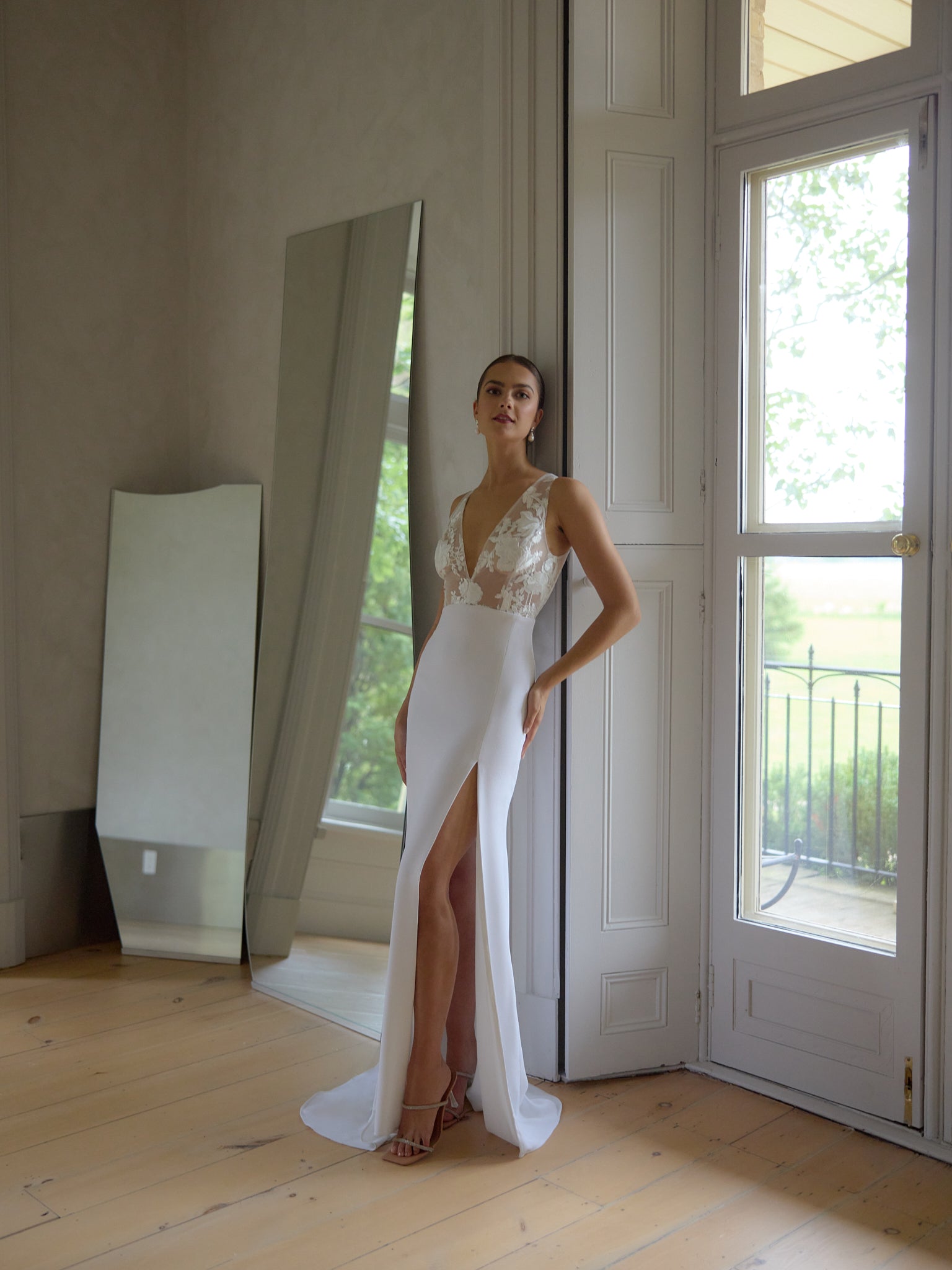 Lexington Sheer Bridal Dress – Park & Fifth Clothing Co