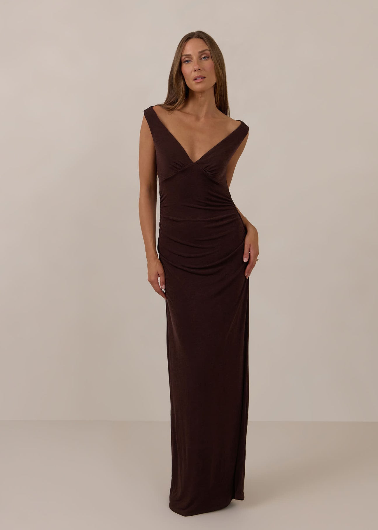 black elegant dress plus size Nightway 22023W Long Halter Formal Evening Size:One size(45-75 kg) recycledfabric Kimchi Blue Slip It