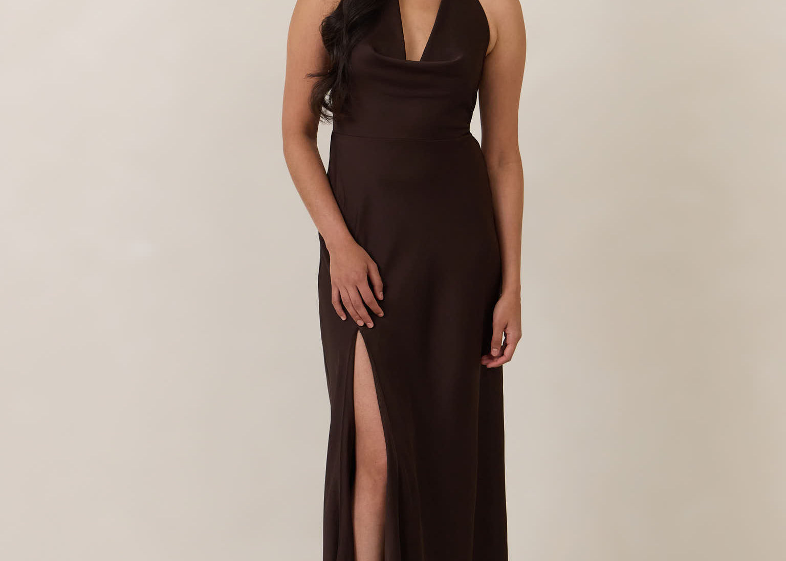 espresso brown bridesmaid dresses Azazie Rue