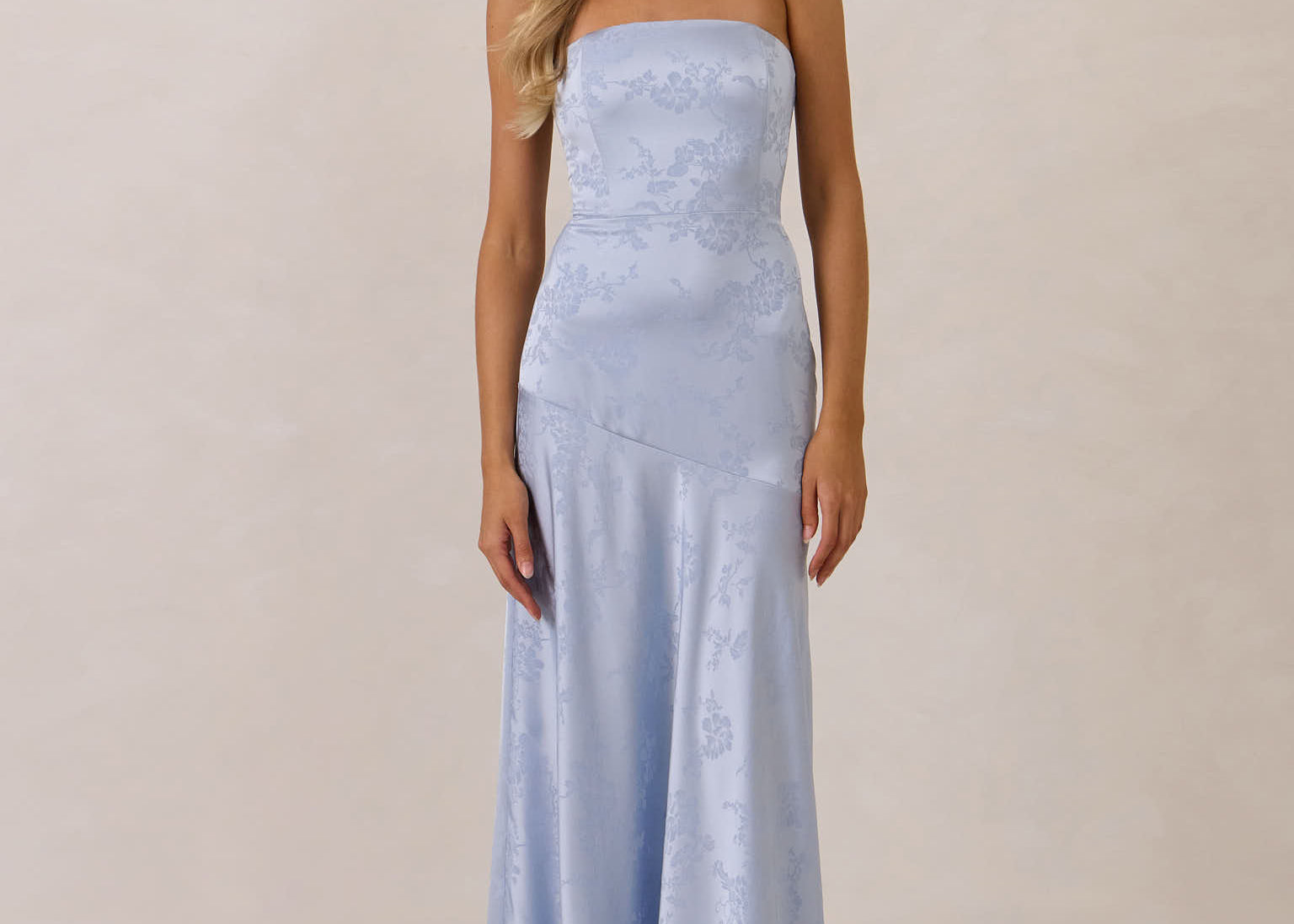 Satin Jacquard Bridesmaid Dresses - Park & Fifth Park & Fifth Clothing Co Satin Jacquard Bridesmaid Dresses - Park & Fifth Park & Fifth Clothing Co