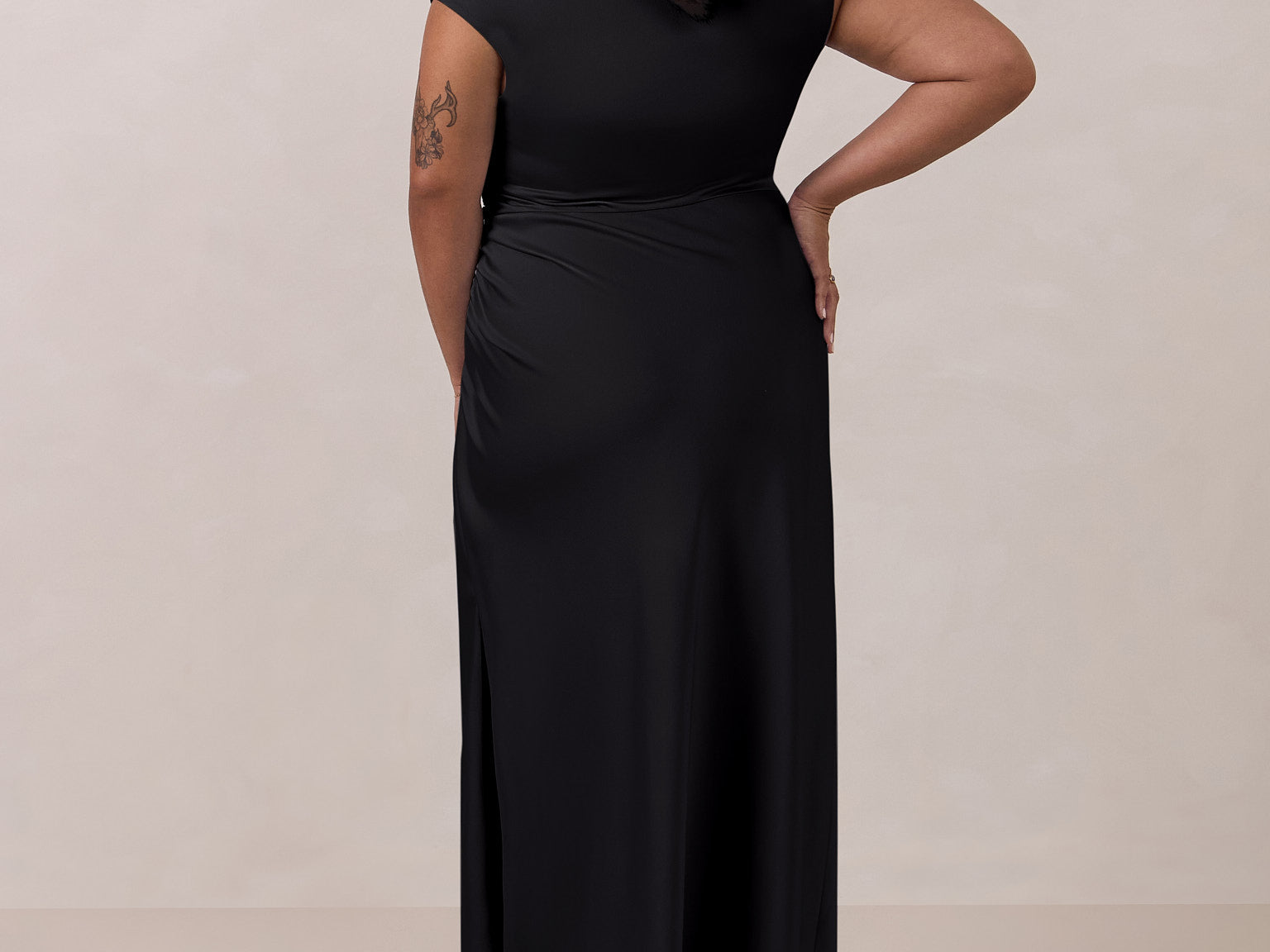 Savannah Dress | Black Satin Midi Bridesmaid Dress (Size XXS) | 100% Recycled Fabric | Park & Fifth Clothing Co Savannah Dress | Black Satin Midi Bridesmaid Dress (Size XXS) | 100% Recycled Fabric | Park & Fifth Clothing Co