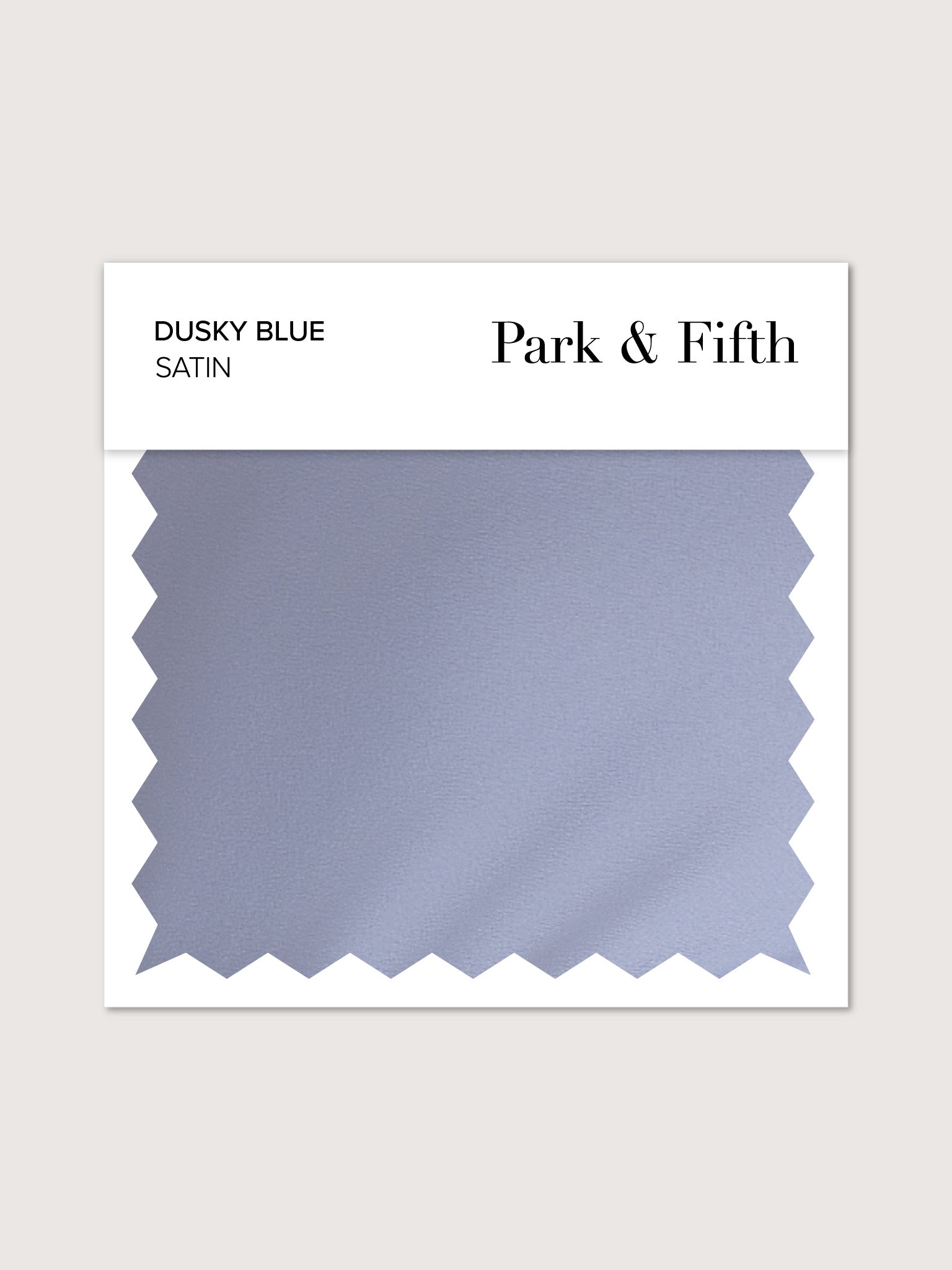 Dusky Blue Satin Swatch – Park & Fifth Clothing Co